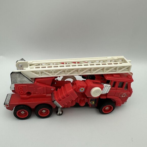 Vintage Transformers G2 Inferno Autobot 1992 Hasbro Action Figure Fire Truck - Picture 5 of 8
